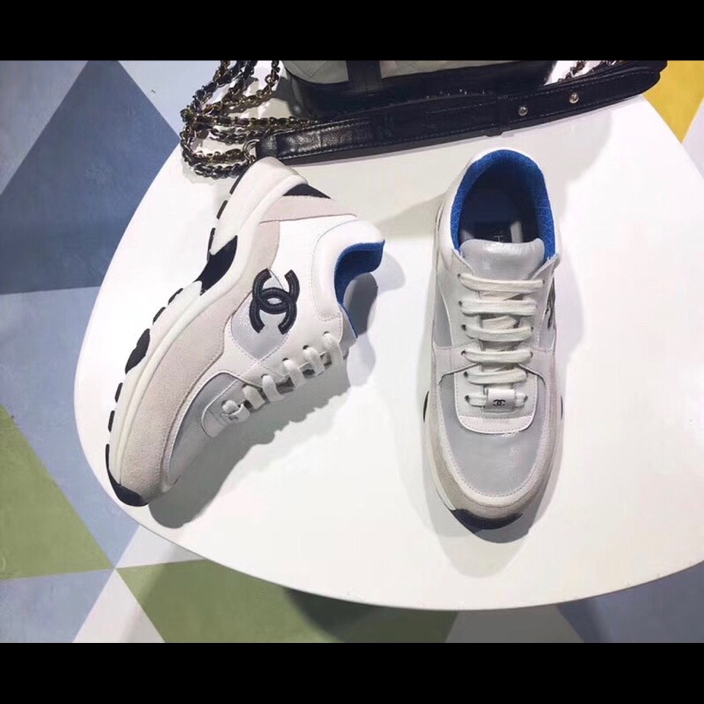 Chanel sneakers!!